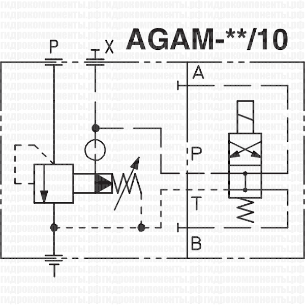 Гидравлический клапан (гидроклапан) ATOS AGAM купить